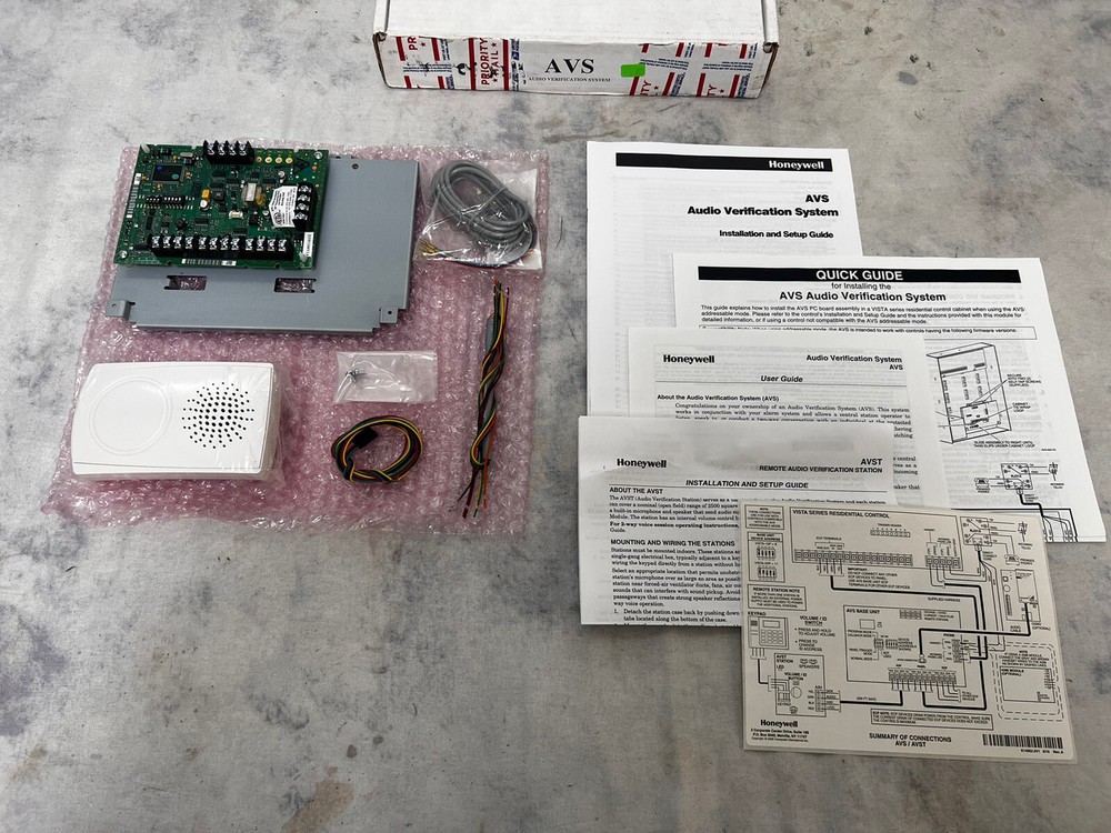 Honeywell Audio Verification System (AVS)