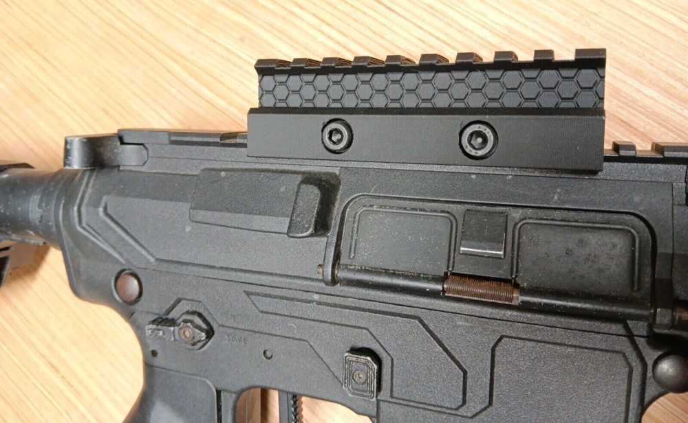 Airsoft Riser Picatinny Rail Mount , 100mm Length , ABS Plastic