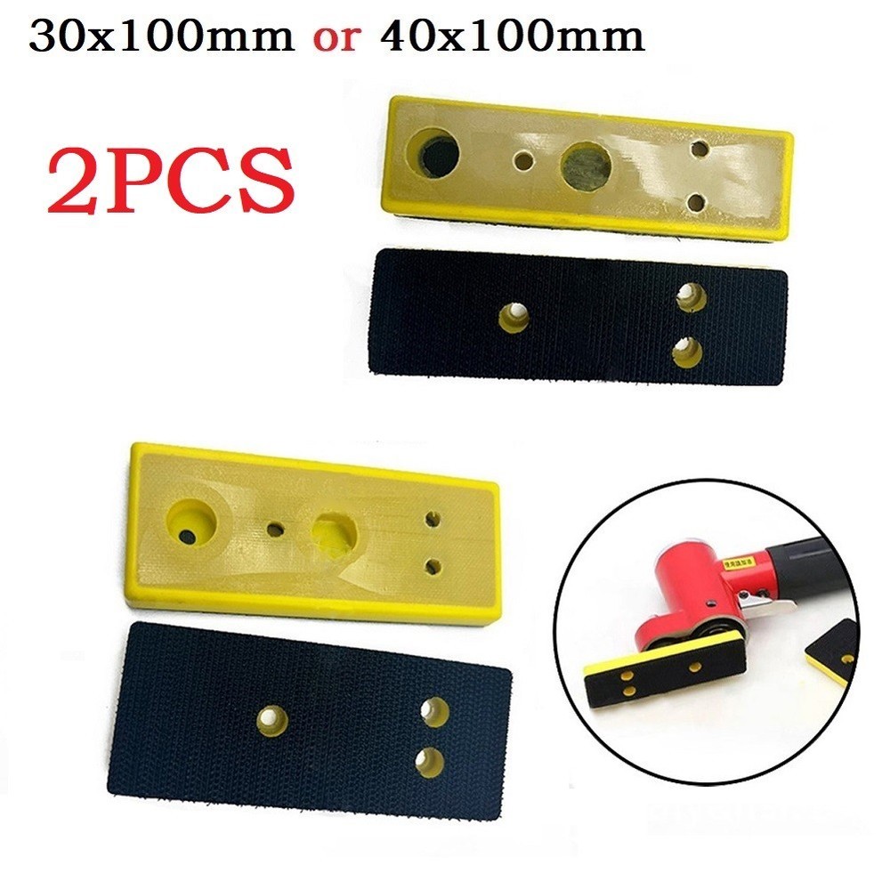 Superior Cleaning and Polishing Results with 2PCS Rectangular Sanding Pad