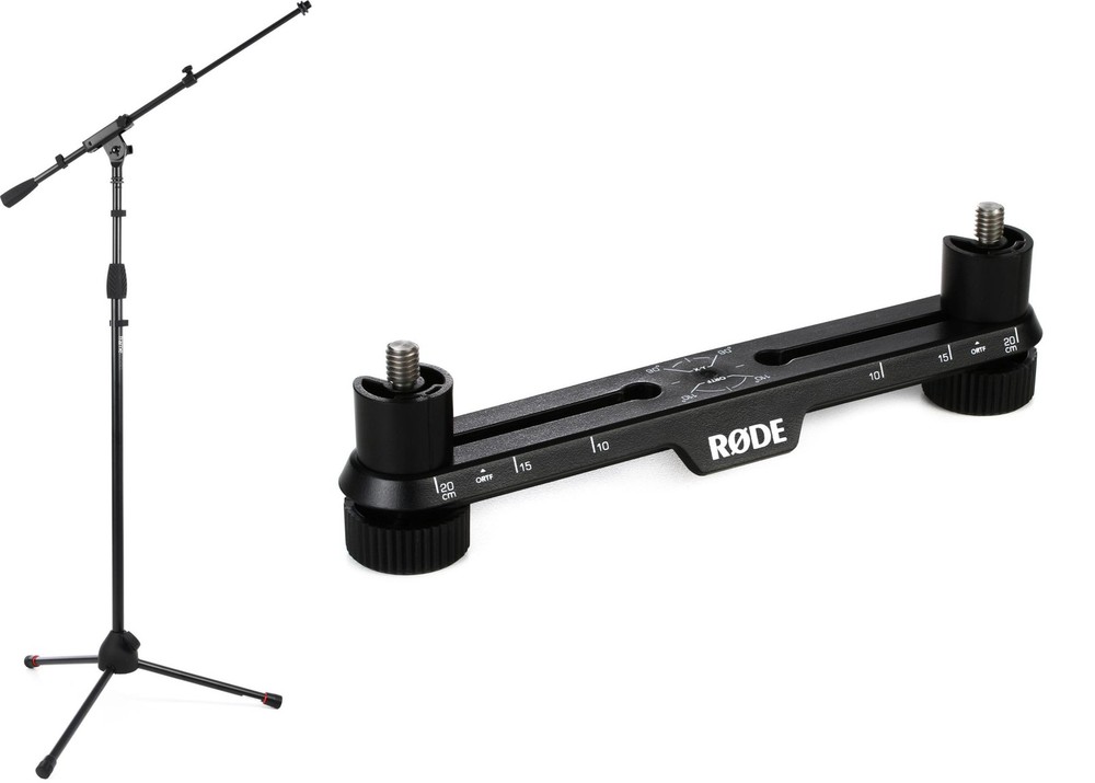 Gator GFW-MIC-2020 + Rode Stereo Bar Value Bundle
