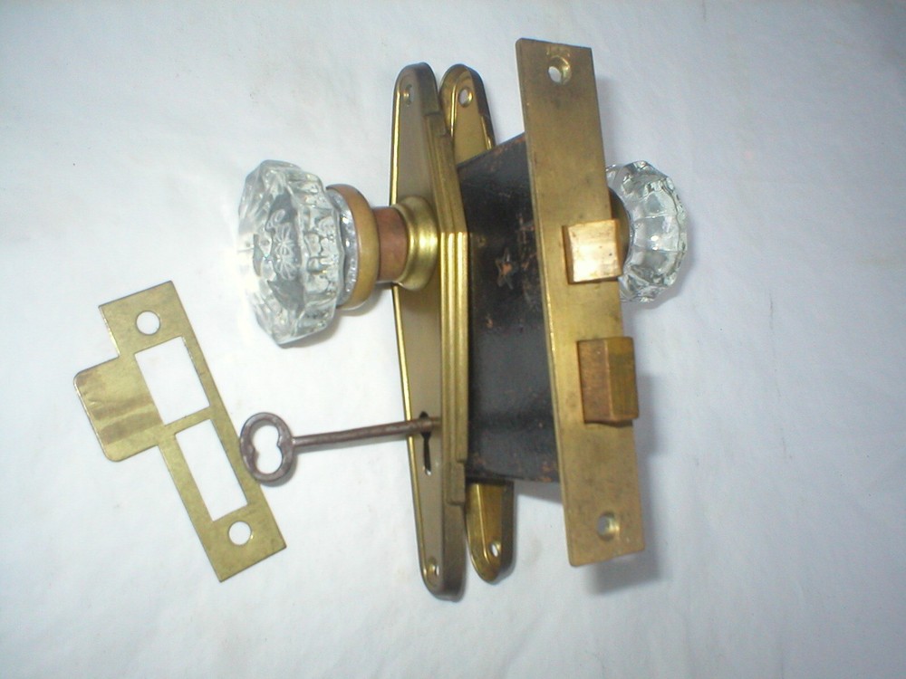 Antique Door Hardware Set