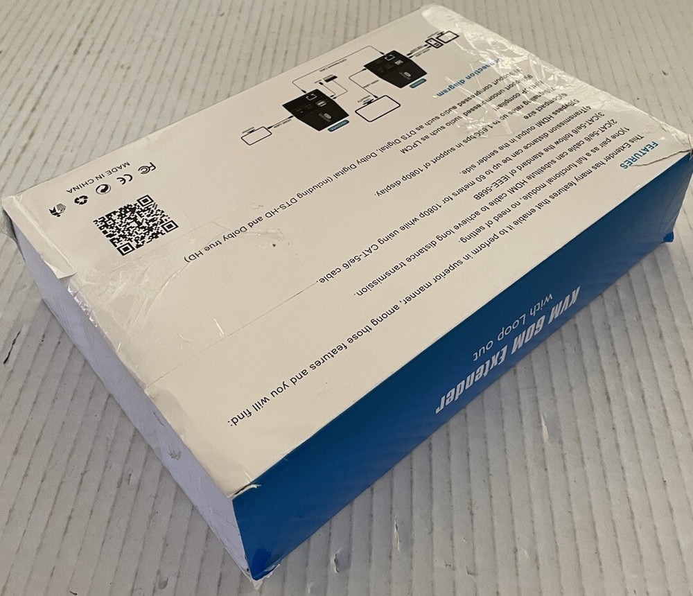 KVM 60M Extender With Loop Out