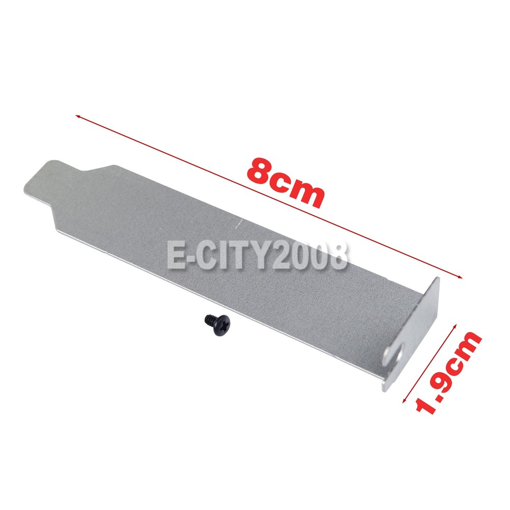 5pcs PCI Slot Covers with Screws for PC Case Dustproof