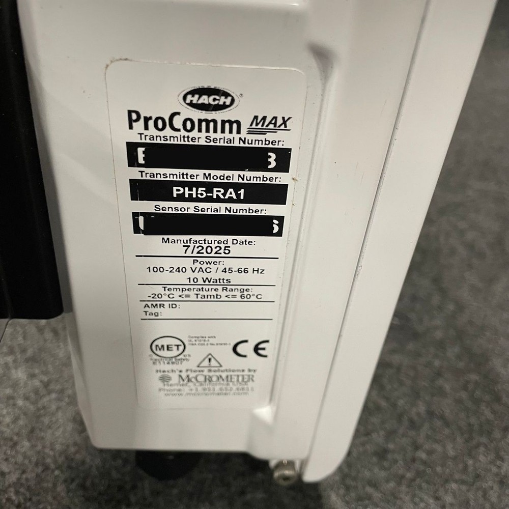 HACH PH5-RA1 ProComm Max Signal Transmitter