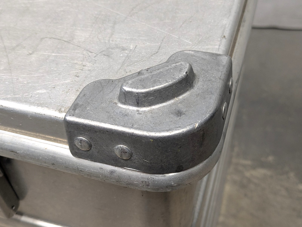 British Army - Military - Zarges Lockable Aluminium Flight Storage Case Box