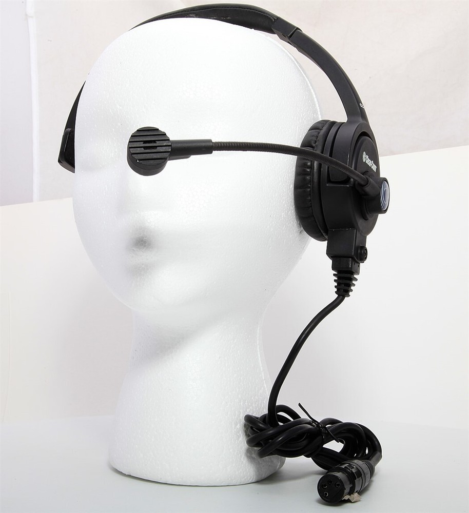 ClearCom HME CC-110 Intercom Headset + Dynamic Microphone 4 Pin Female XLR Plug