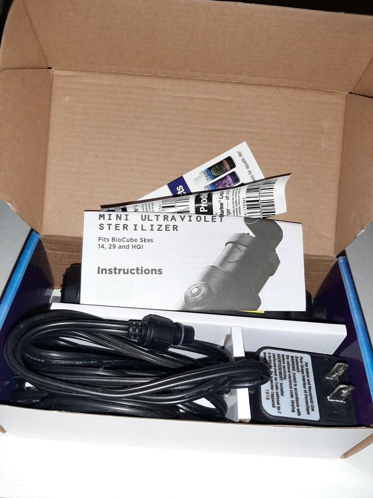 CORALIFE BIOCUBE MINI UV STERILIZER