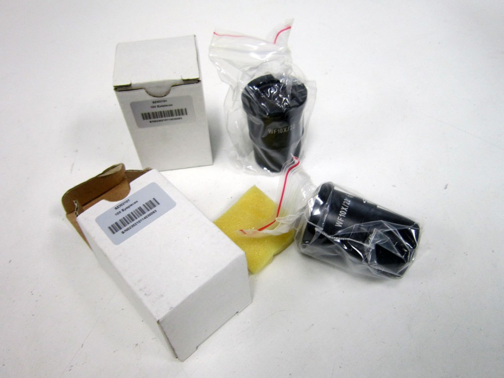 2 x VIEW SOLUTIONS SZ302101 10X EYEPIECE MICROSCOPE (PAIR)
