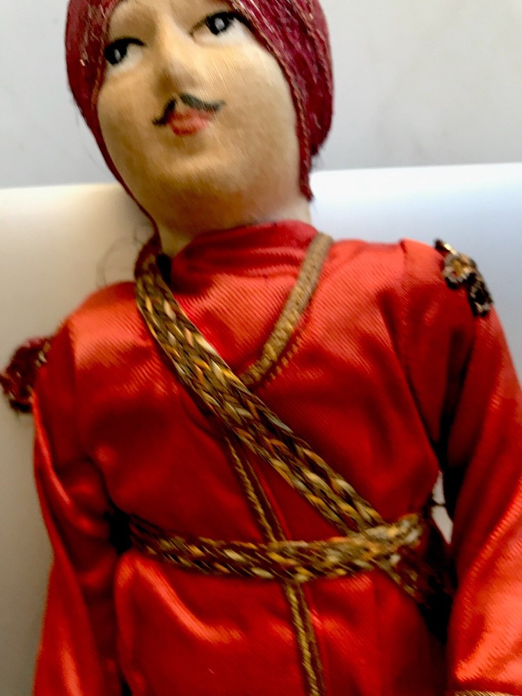 Indian Man Antique Handmade Doll