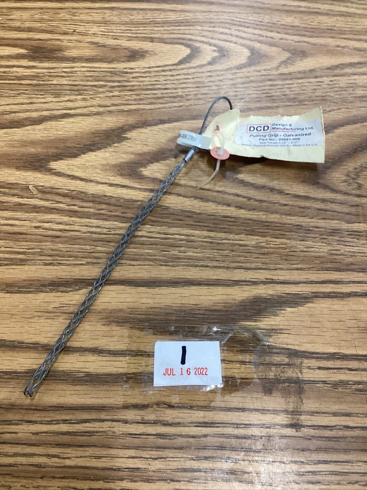 DCD Pulling Grip 006611-006 Size Range 0.25”-0.37” 10”