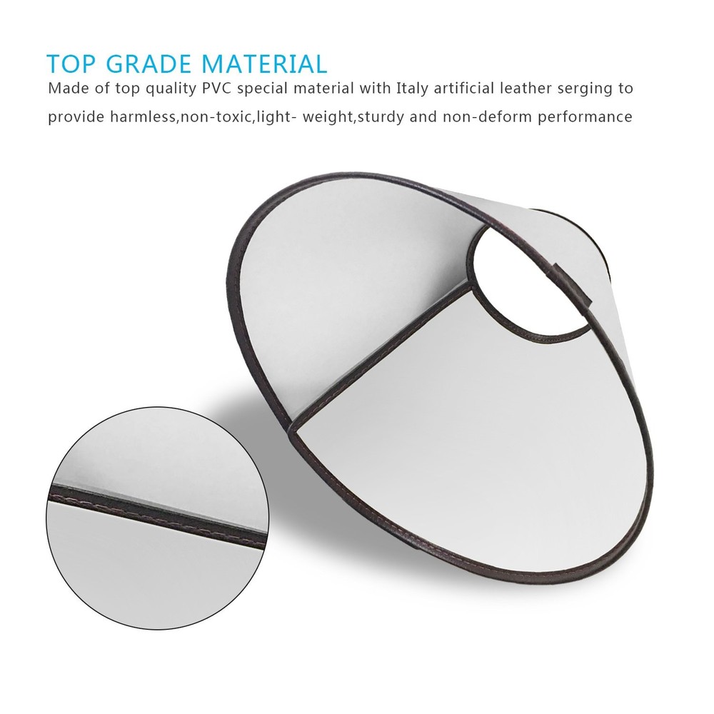 Adjustable Dog Elizabeth Collar Latest Upgrade Pet Protective Collar with Sof...