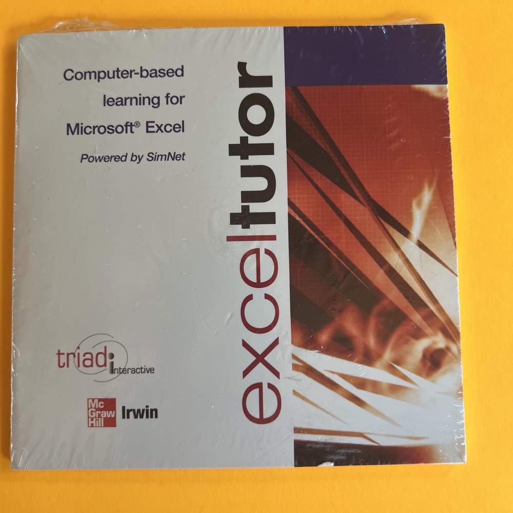 Microsoft Excel Tutor (CD, 2003)
