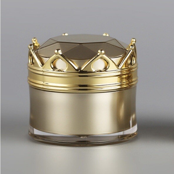 5g gold crown empty jars