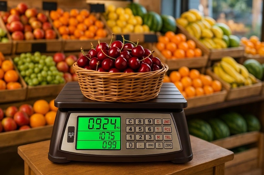 Price Computing Scale, Commercial Food Scale, Counting Function,66lb/30kg,1g,...