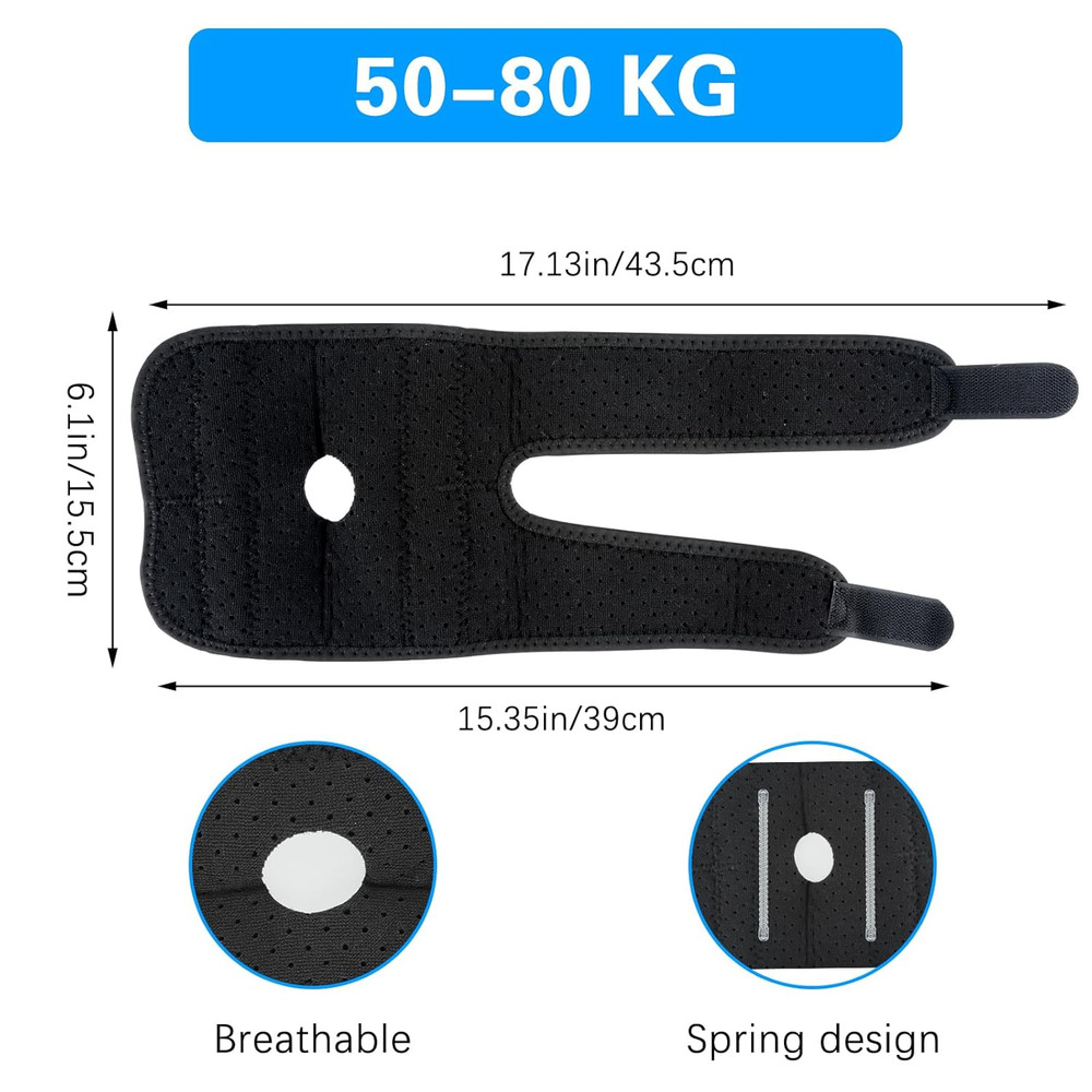 Elbow Compression Sleeve with Removable Strap for Men & Women, Elbow Support Br