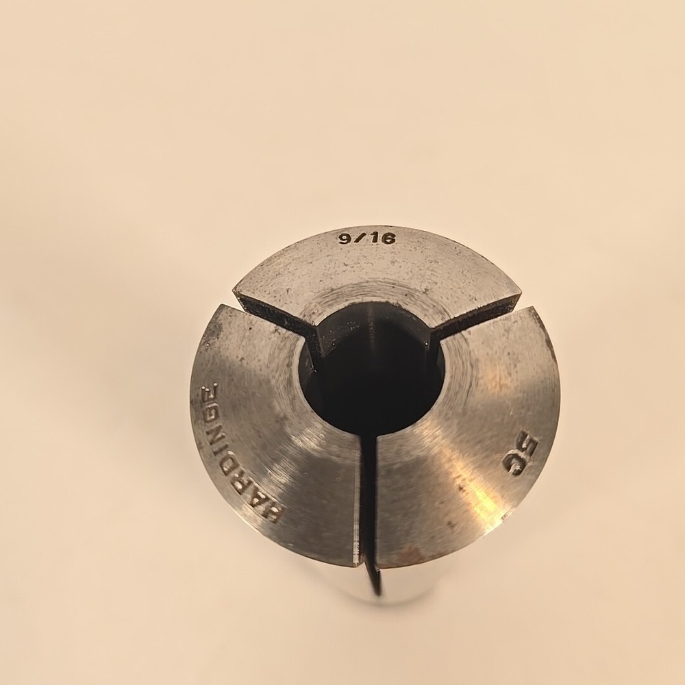 Hardinge 5C Round Collet 9/16" Internal & External Threads