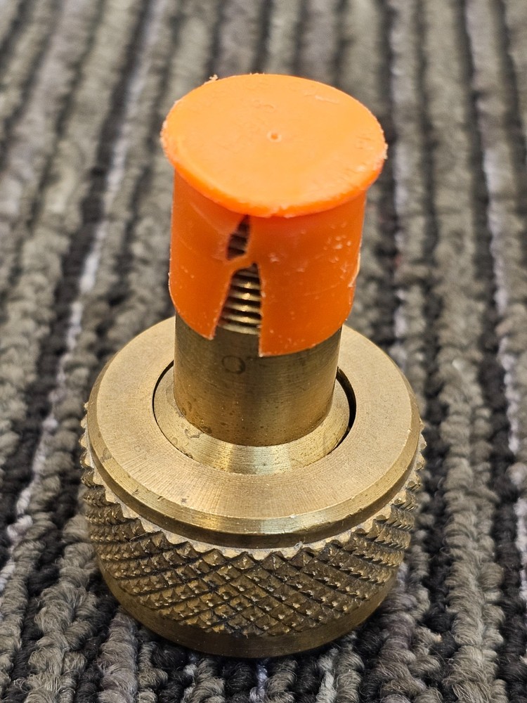 1" MPT Brass Propane Vapor Adapter Coupling