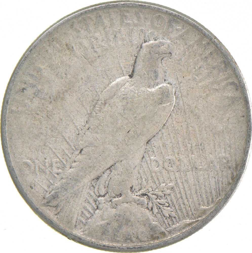 1927-S Peace US Silver Dollar - 90% San Francisco Minted