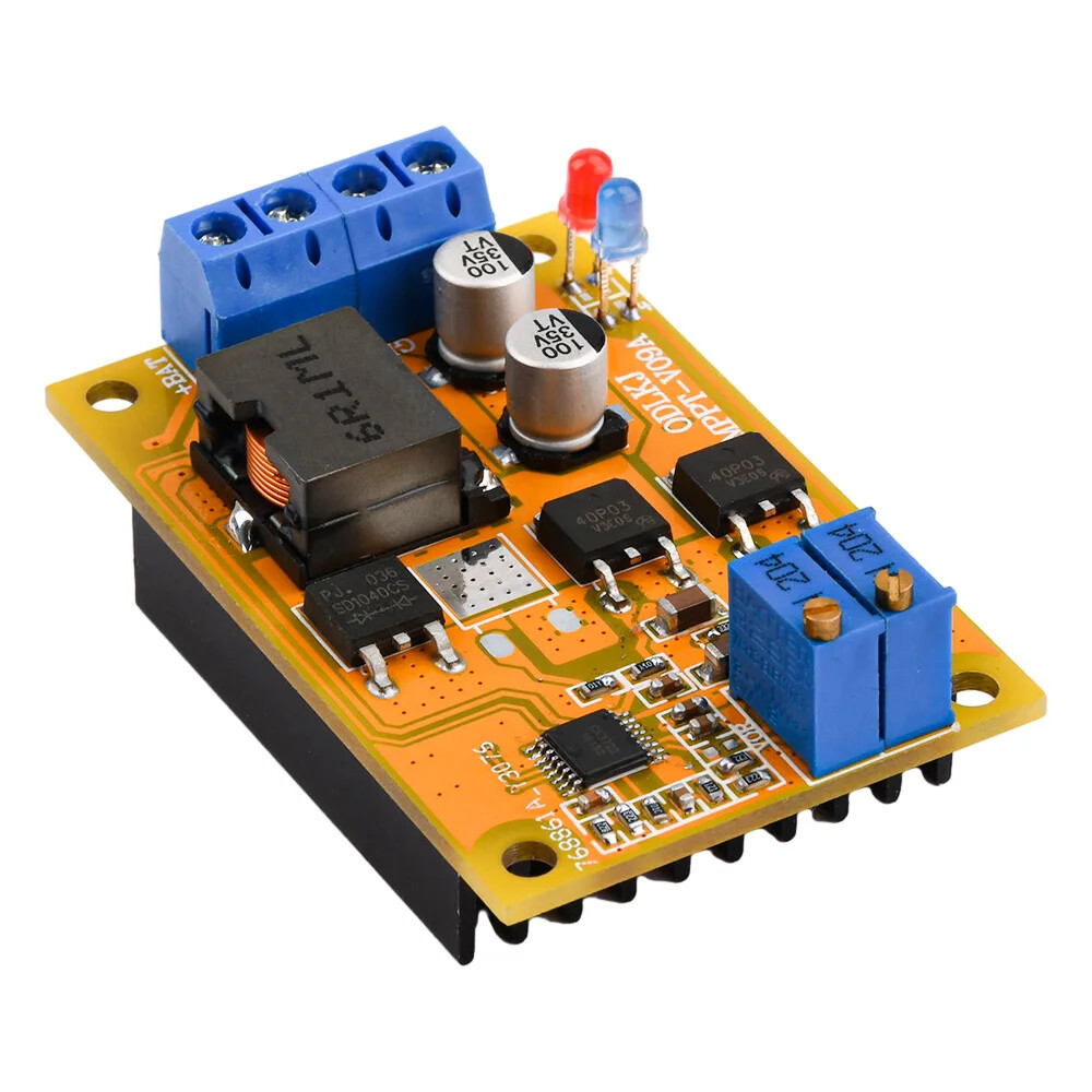 6A MPPT Solar Charge Controller Solar Charging Module Board 1-100W 8-30V