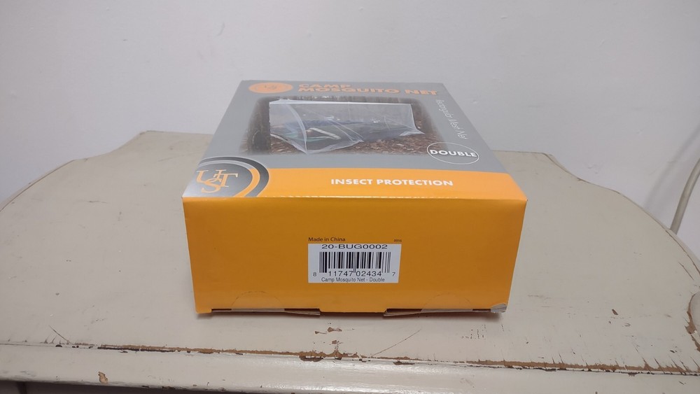 UST Camp Mosquito Net Double Rectangular Mesh Insect Protection 59" x 63" x 83”