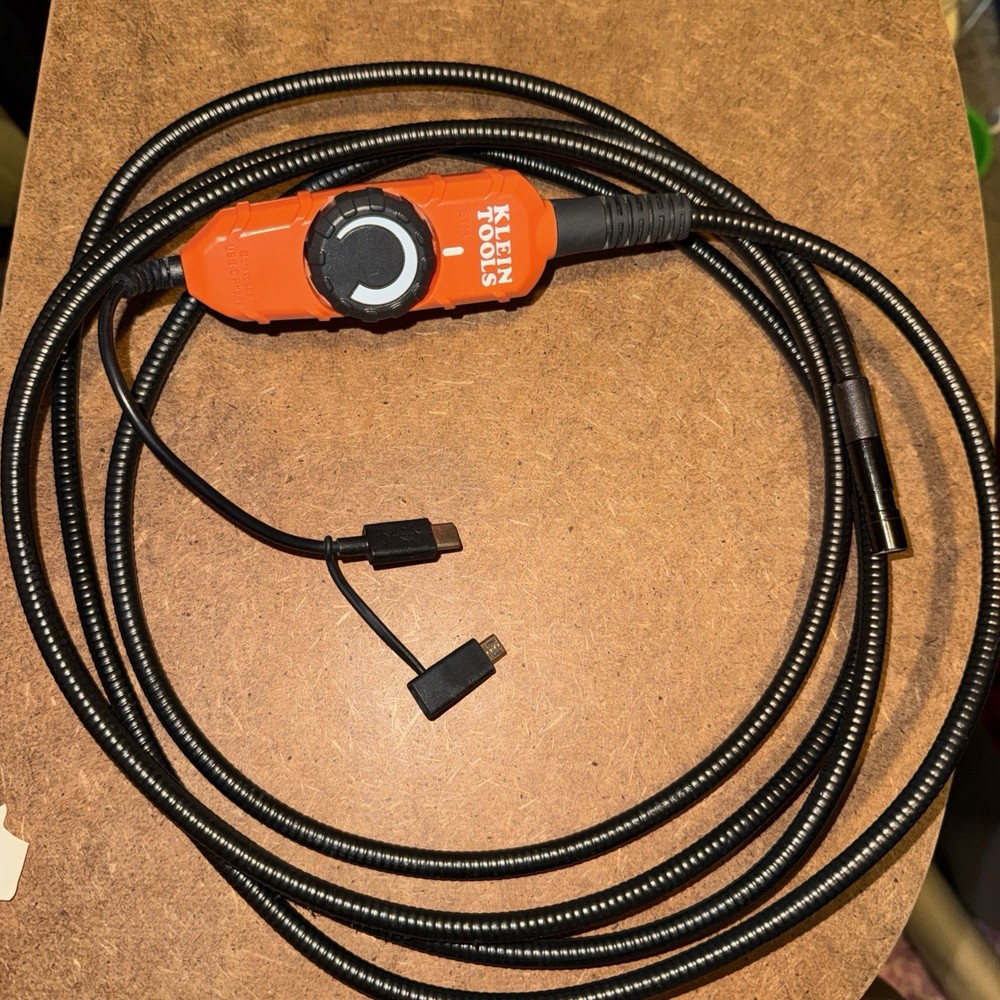 Klein Tools ET16 Borescope for Android Devices USB-C, Scope W/micro USB