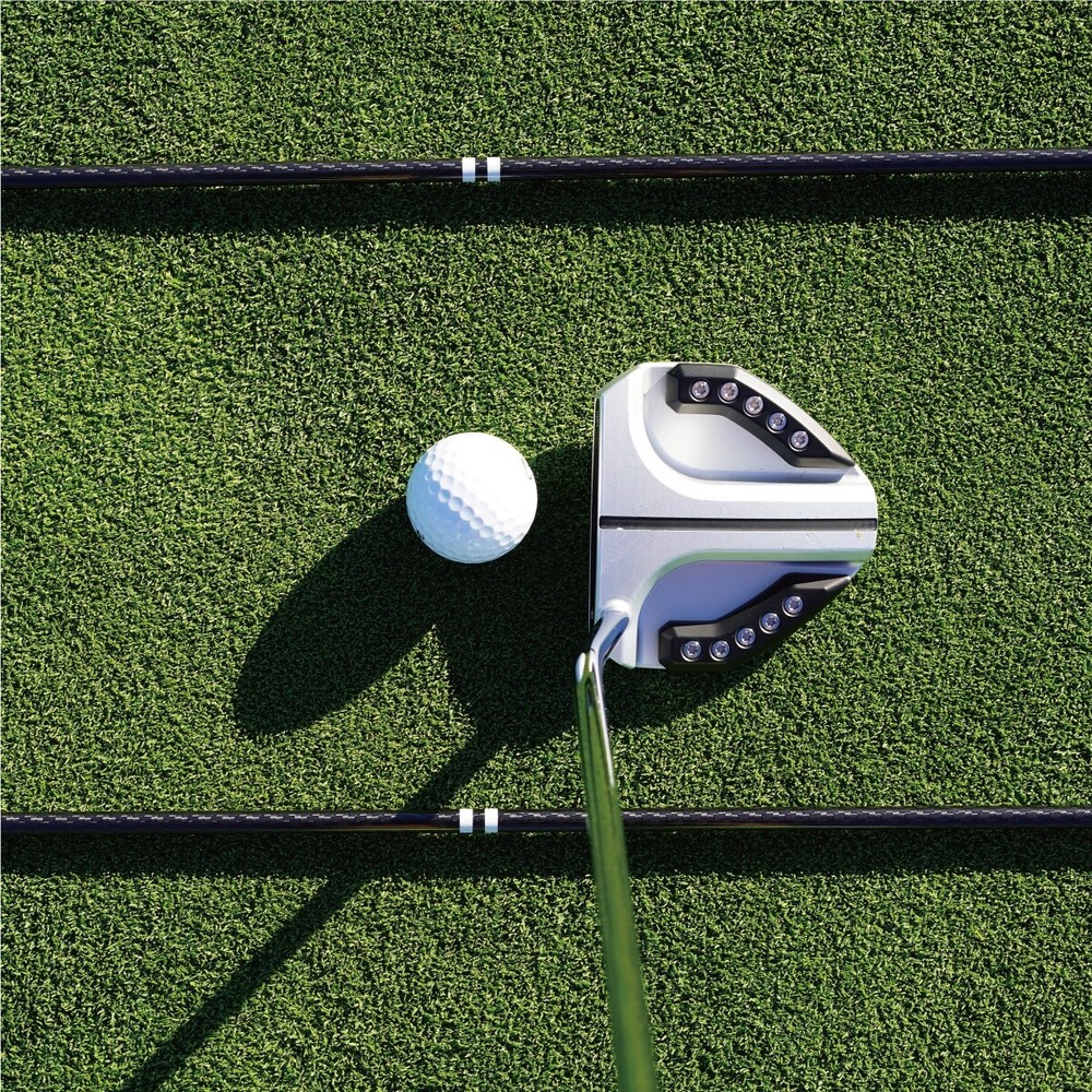 AUTHENTIC Vessel Golf Carbon Fiber Alignment Stick 36inch Silver 2 Set Training