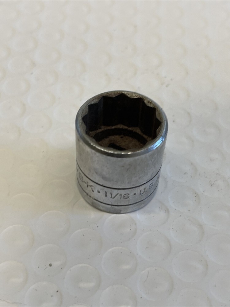 SK Tools Socket 3/8" Drive 11/16" 45122 USA