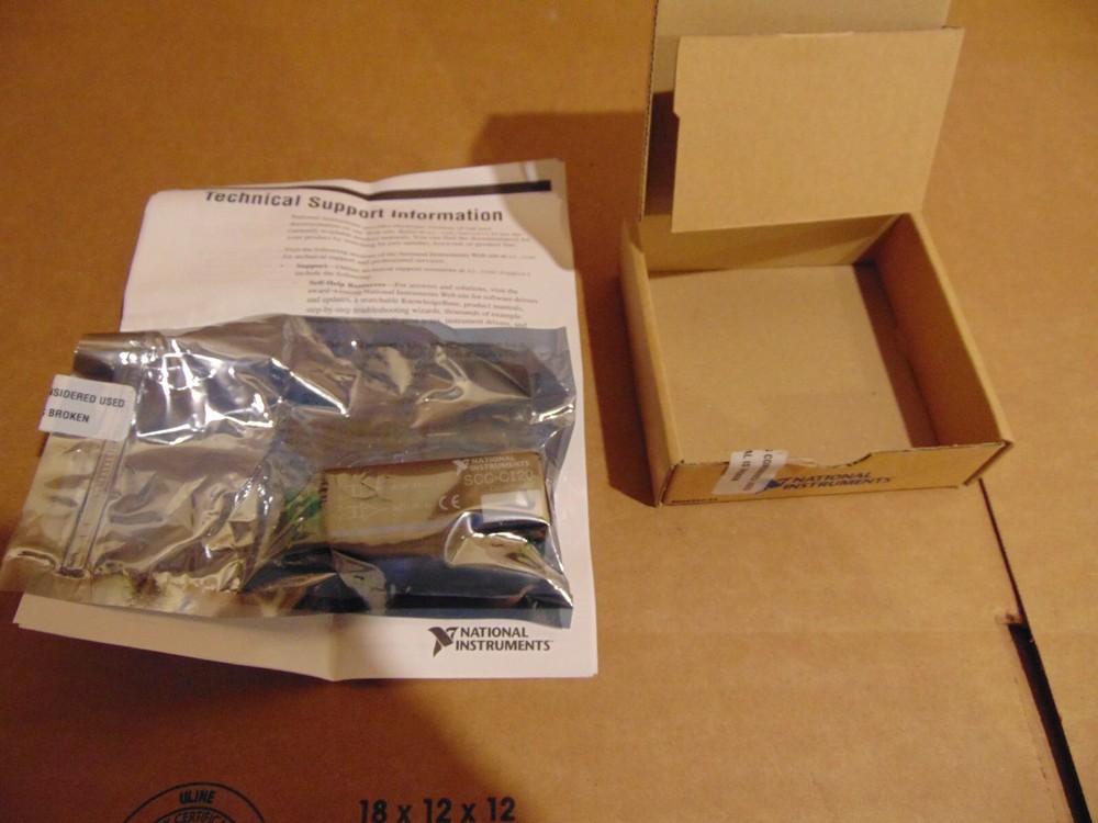 New National Instruments 777459-05 Current Input Module SCC-CI20