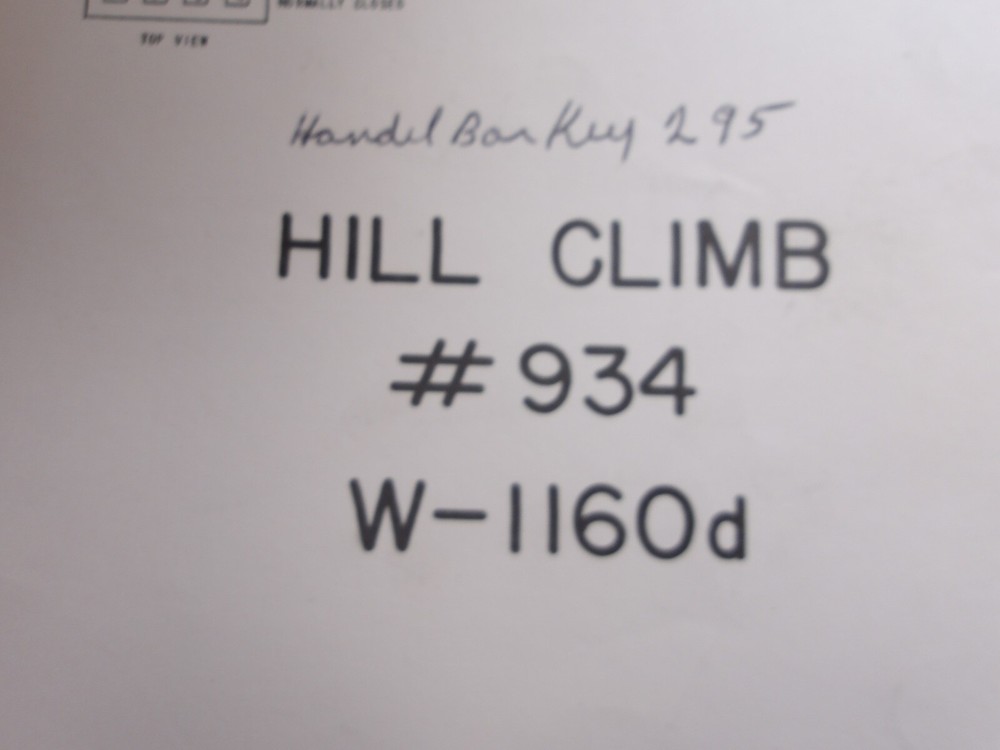 Bally: Hill Climb -Schematic