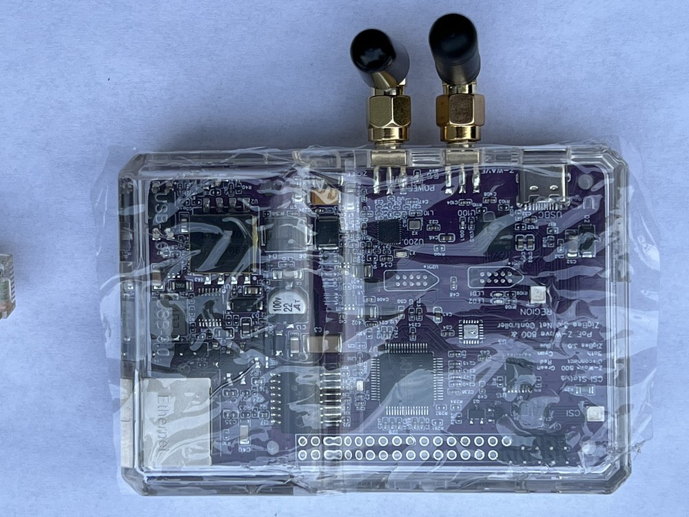 PoE Z-Wave 800 Controller & ZigBee 3.0 Network Unit( With Clear Case)