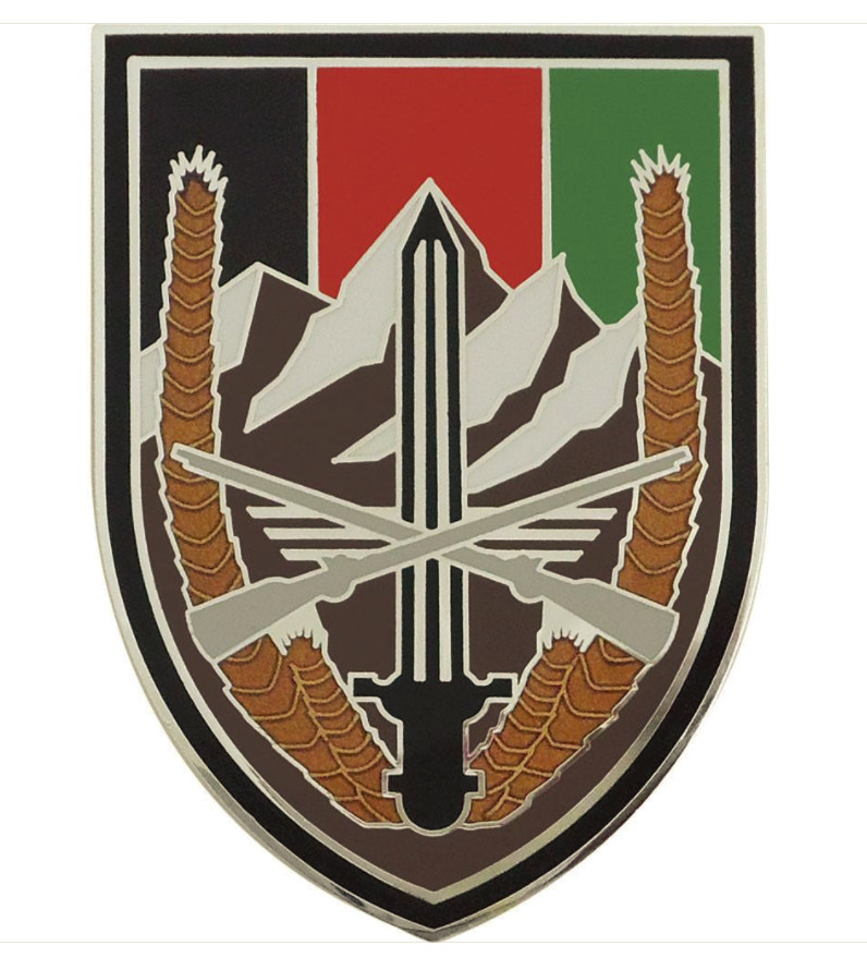 Vanguard ARMY COMBAT SERVICE IDENTIFICATION ELEMENT U.S. FORCES - AFGHANISTAN