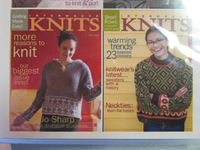 INTERWEAVE KNITS 2004 COLLECTION CD ROM FOUR PATTERNS: SPRING SUMMER FALL WINTER