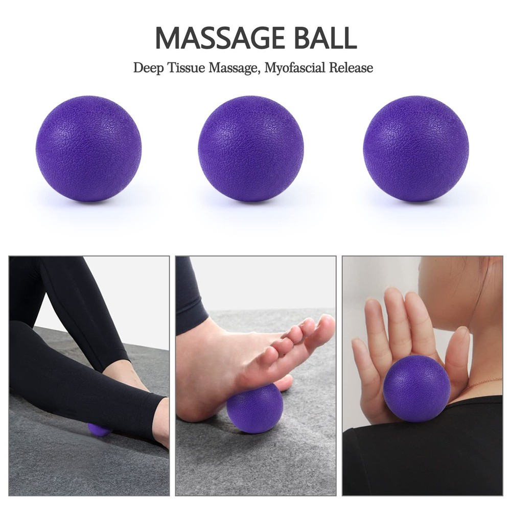 5 in 1 Foam Roller Set, Trigger Point Foam Roller Patented, Massage Roller St...