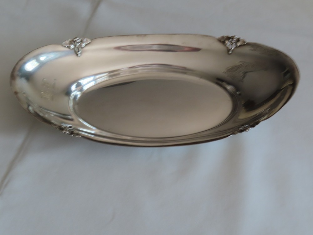 Sterling Silver Alexandria 237 Tray, 11.4 Oz. 330 Grams, Solid Silver