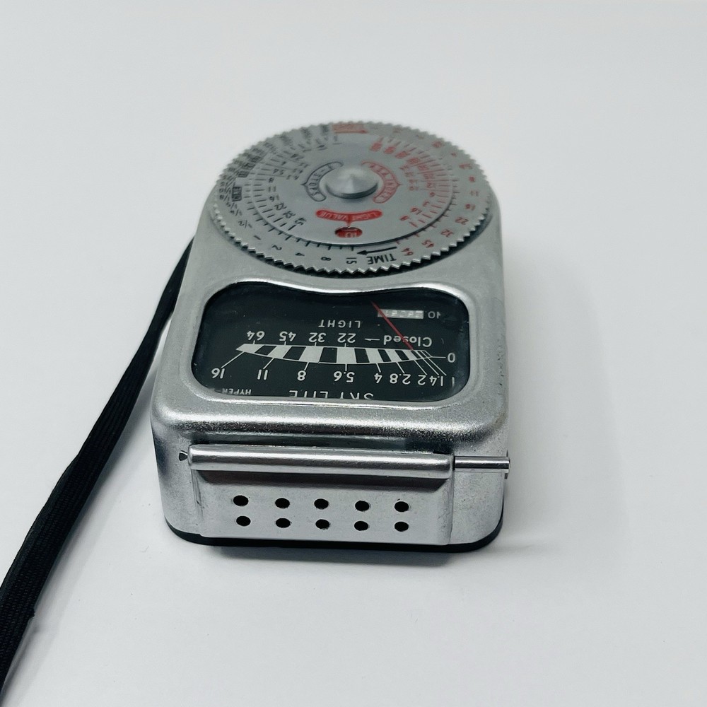 Skylite Exposure Meter Leather Case Untested Vintage Camera Light