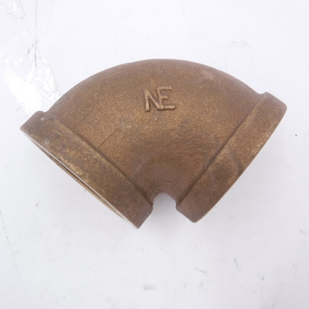 1-1/2"FNPT x FNPT Bronze 90° Elbow Fitting