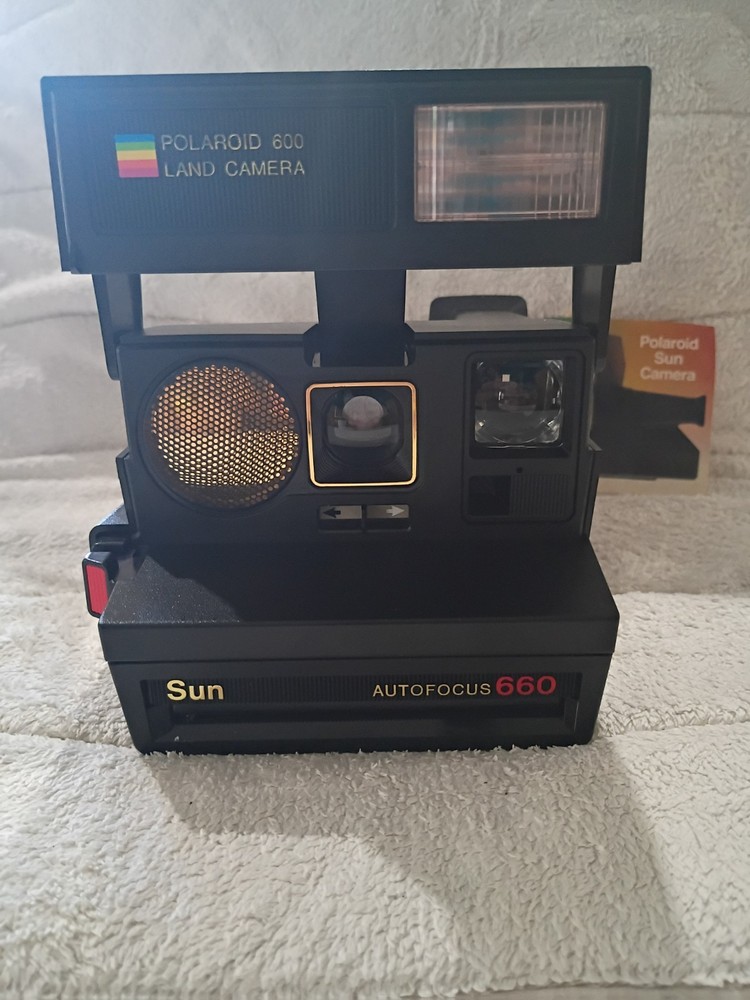 Polaroid 660 Camera In Original Box With Tags