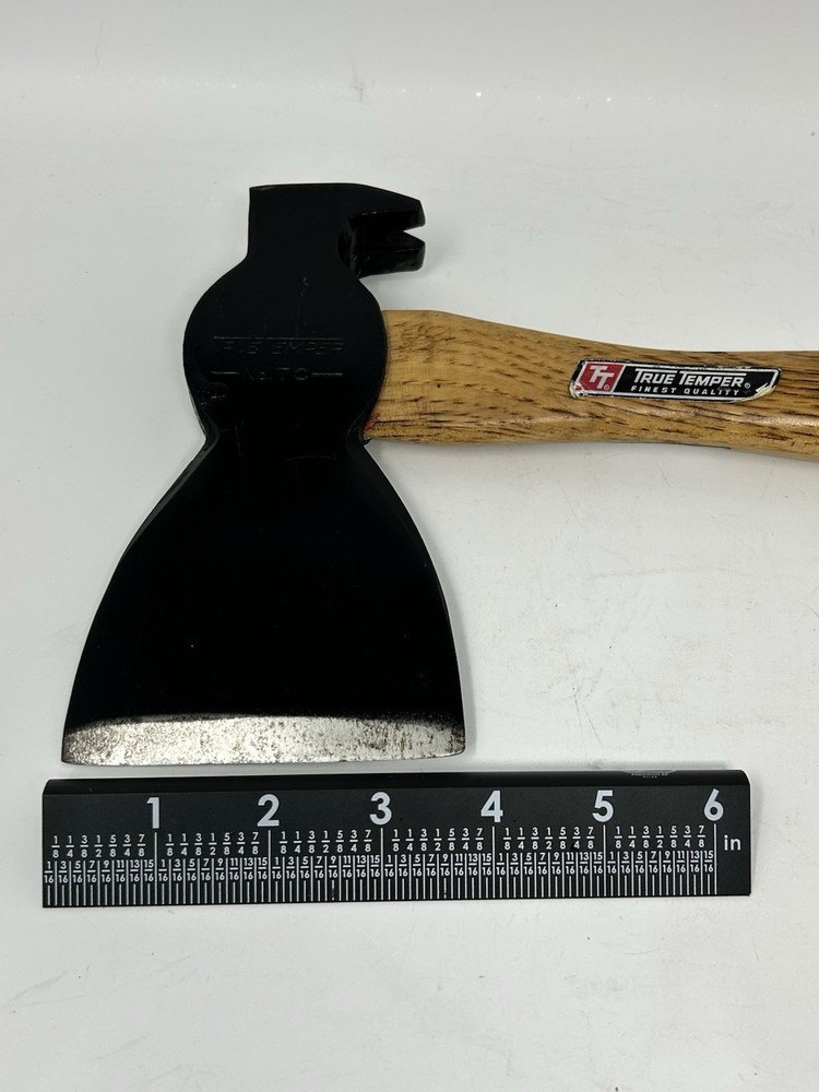 Vintage True Temper No. TC Claw Hatchet Axe Hammer Hickory Handle 🇺🇸