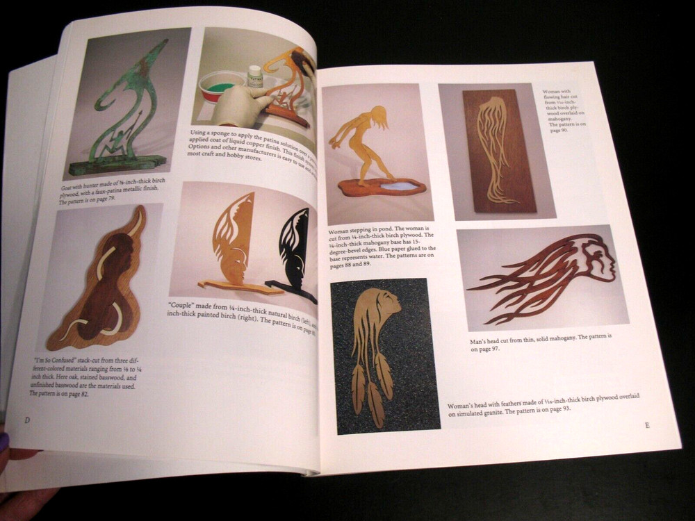 ARTISTIC SCROLL SAW PATTERNS & PROJECTS WOODWORKING SOFTCOVER SPIELMAN KIHL