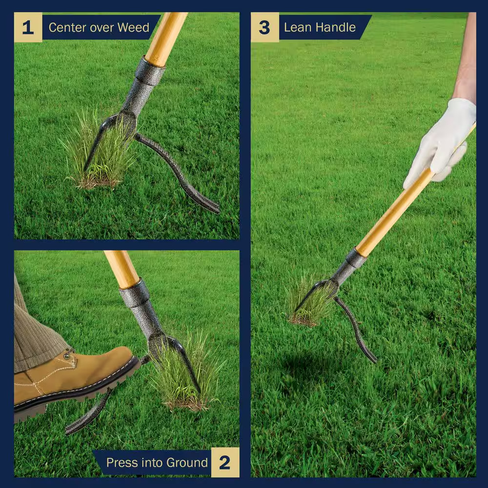 45.6 in Stand up Weed Puller Tool Weeder