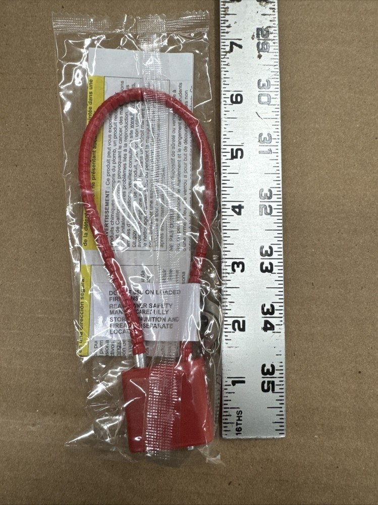 Gun Trigger Lock 12” Steel Cable Universal