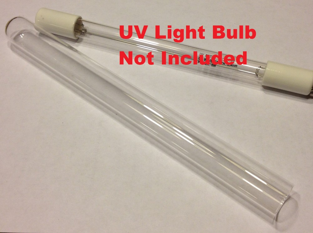 Glass (Quartz) Tube for 16W Ultraviolet UV Light Water Filter System