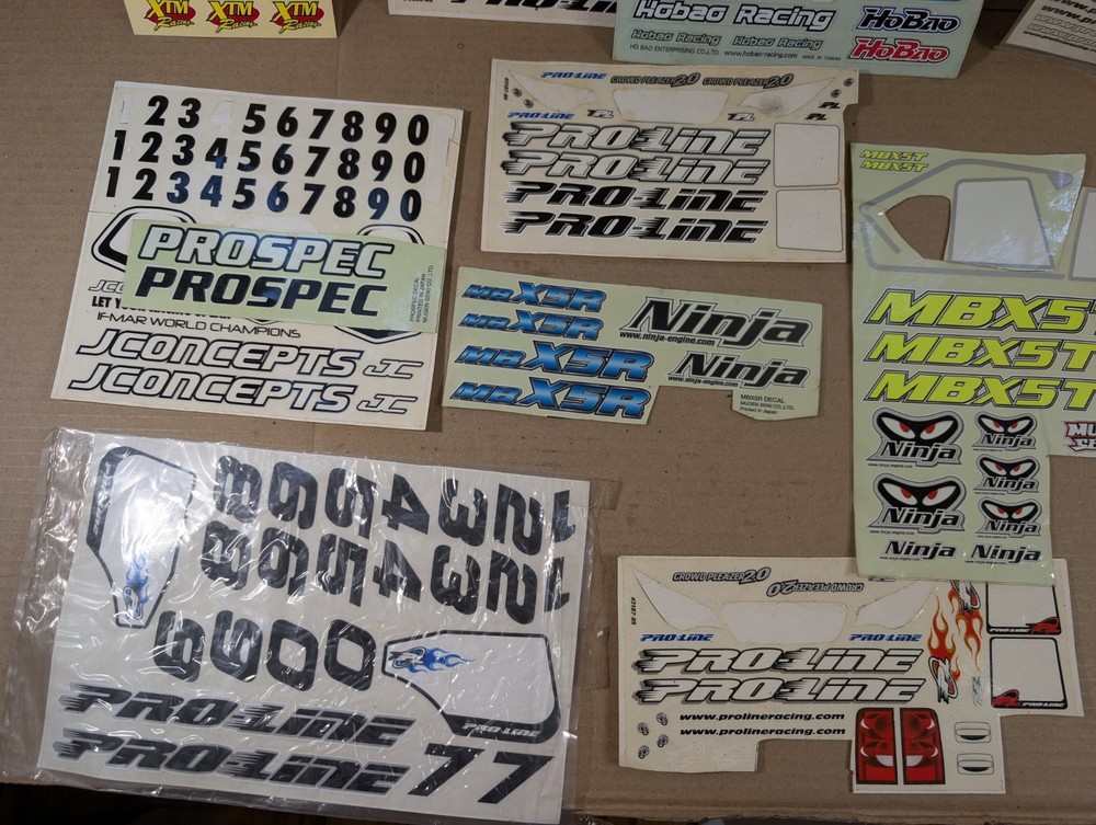 RC Decal Lot