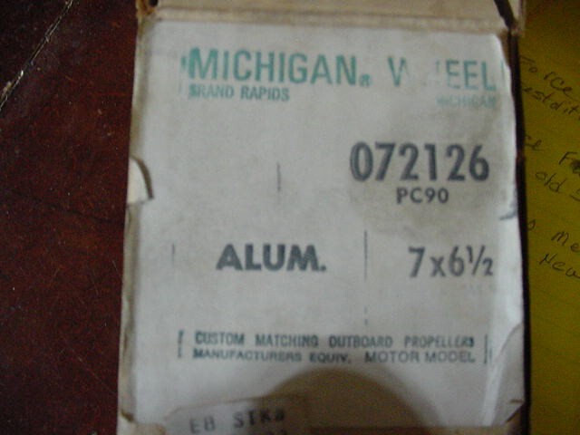 michigan wheel prop #172126
