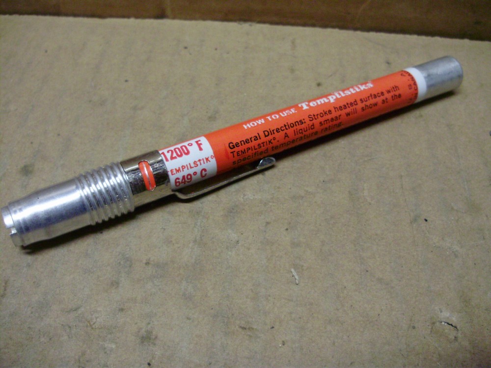 Tempilstik 1200F / 649C Temperature Indicator Stick