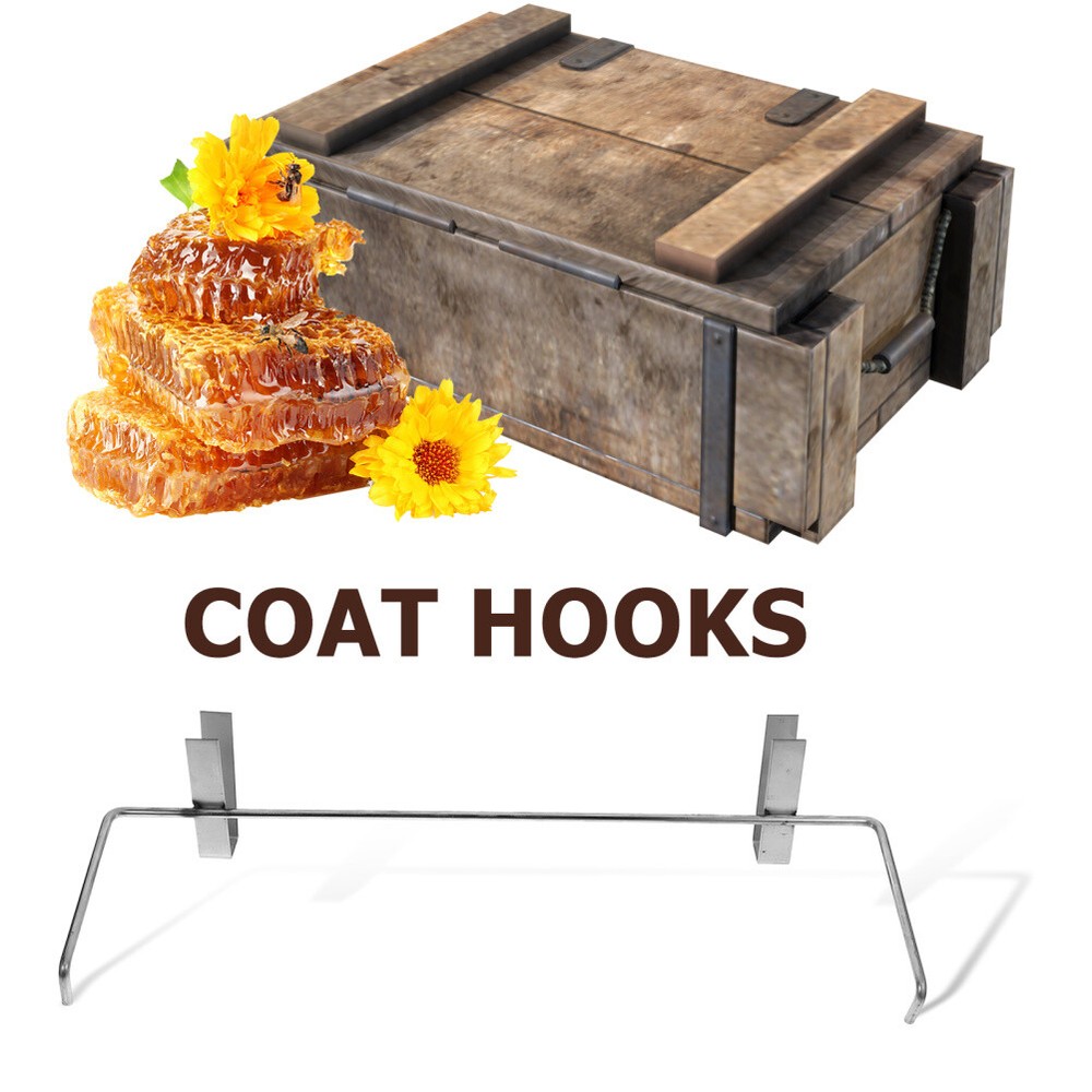 2pcs Beekeeping Equipment Beehive Frame Perch Beehive Storage Rack