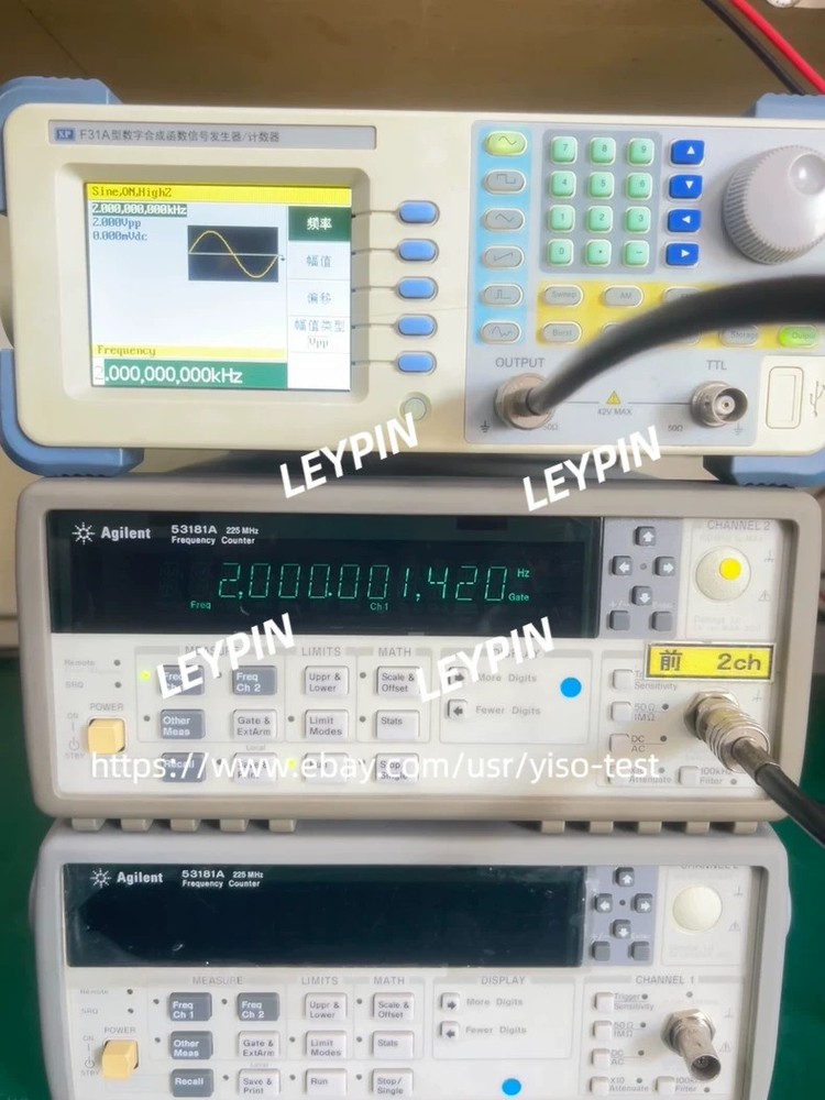 1PCS HP Keysight Agilent 53181A High Precision Frequency Meter /Good function #$