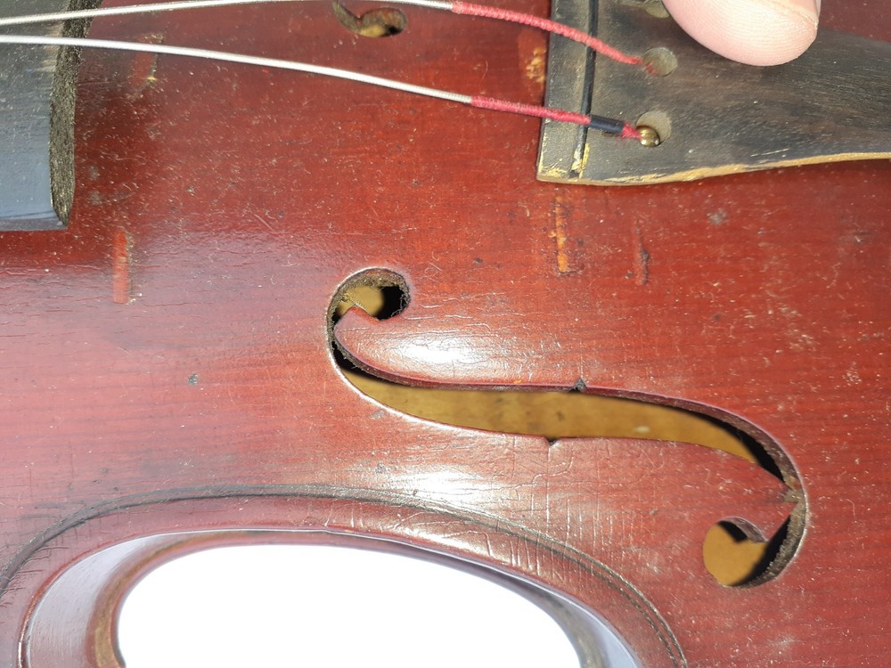 Old Antique Violin With Hard shell Case