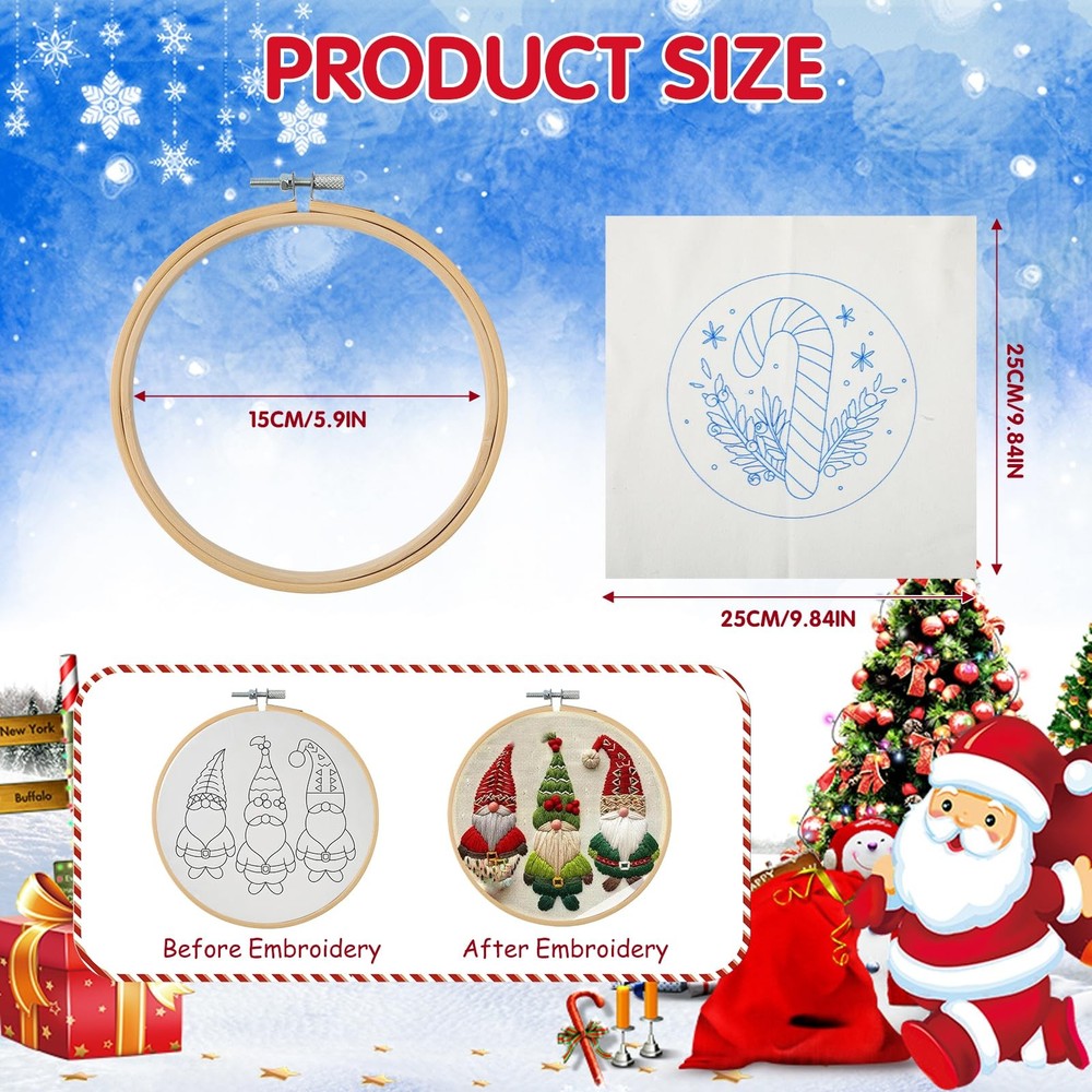 Christmas Medium, Holly Bauble + Fireplace + Stocking + Nativity