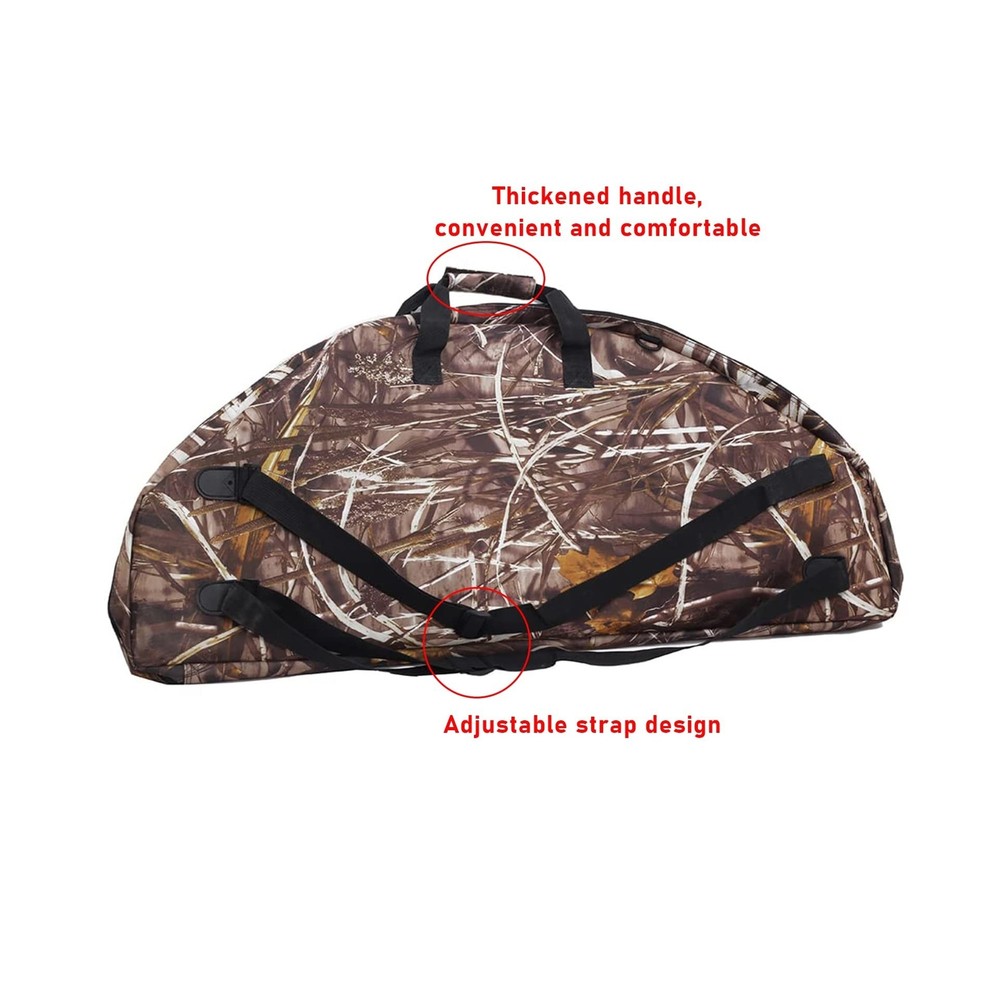 SOPOGER Archery Soft Compound Bow Case Holder Carry Bow Bag Case with Arrows ...